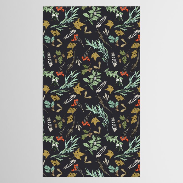 Boho vintage nature Tablecloth Gallery Image 2