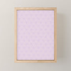 Dotted Scallop - Wisteria Mini Art Print Gallery Image 1