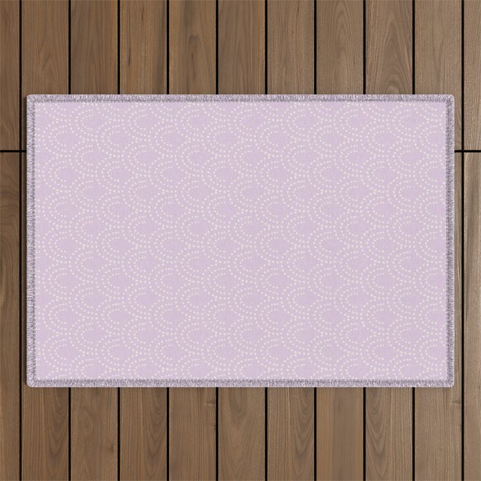 Dotted Scallop - Wisteria Outdoor Rug Gallery Image 1