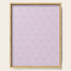 Dotted Scallop - Wisteria Serving Tray Gallery Image 1