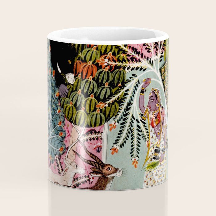 Todi Ragini Indian Painting Illustration Coffee Mug Gallery Image 4