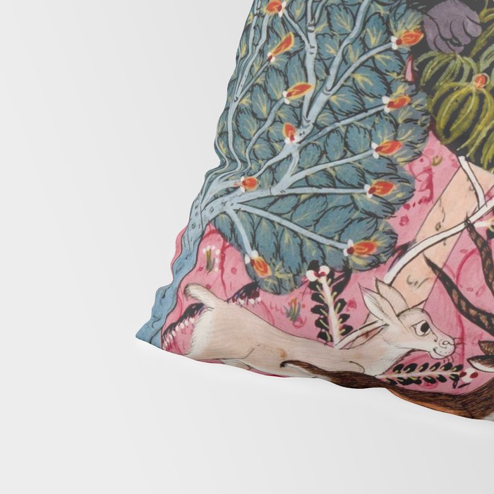 Todi Ragini Indian Painting Illustration Pillow Sham Gallery Image 4