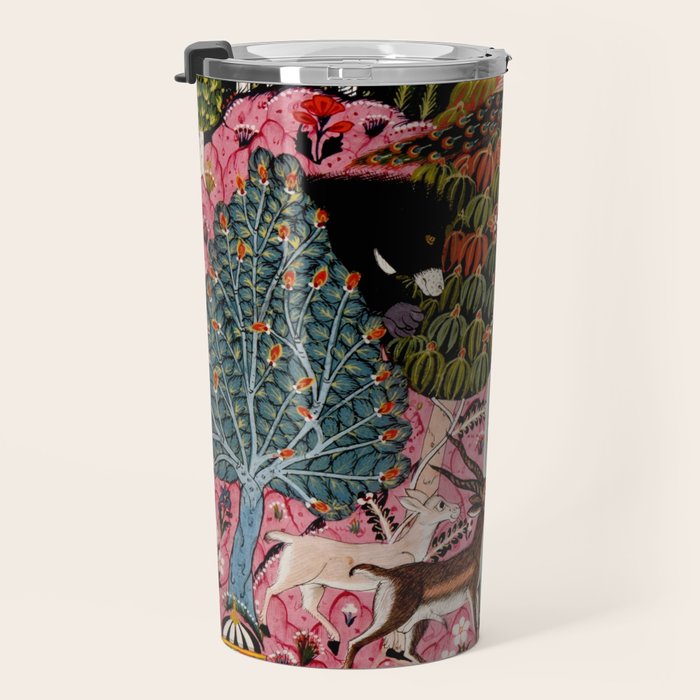 Todi Ragini Indian Painting Illustration Travel Mug Gallery Image 3