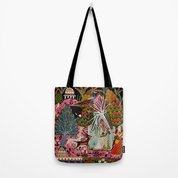 Todi Ragini Indian Painting Illustration Tote Bag Gallery Image 2