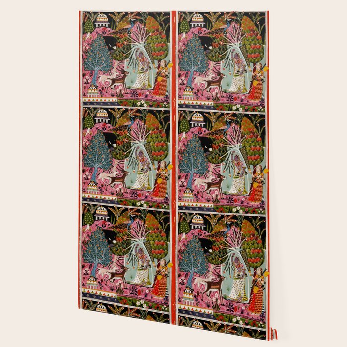 Todi Ragini Indian Painting Illustration Wallpaper Gallery Image 2