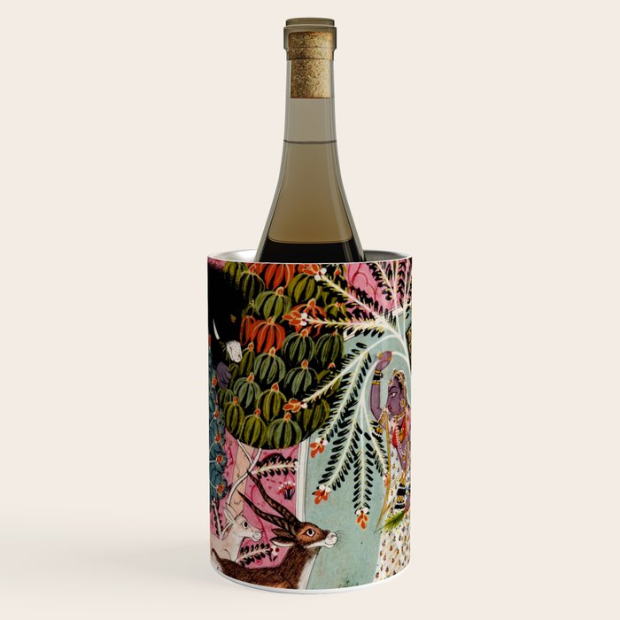 Todi Ragini Indian Painting Illustration Wine Chiller Gallery Image 1
