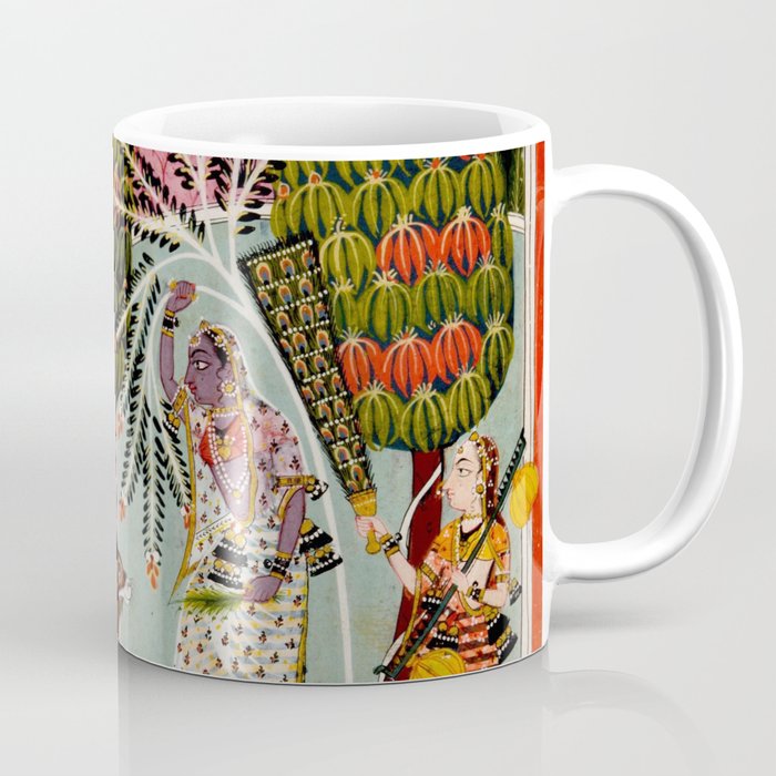 Todi Ragini Indian Painting Illustration Coffee Mug Gallery Image 1