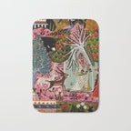 Todi Ragini Indian Painting Illustration Bath Mat Gallery Image 1