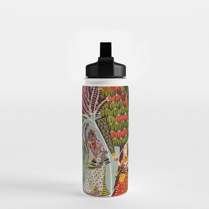 Todi Ragini Indian Painting Illustration Water Bottle Gallery Image 2