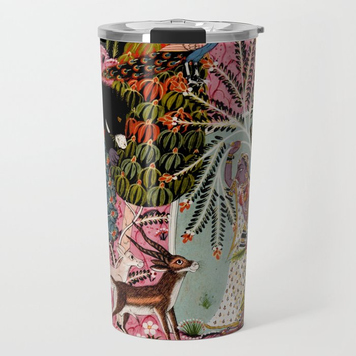 Todi Ragini Indian Painting Illustration Travel Mug Gallery Image 1