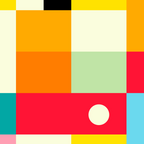 Geometric Bauhaus Pattern | Retro Arcade Video Game | Abstract Shapes Coffee Mug Gallery Image 2