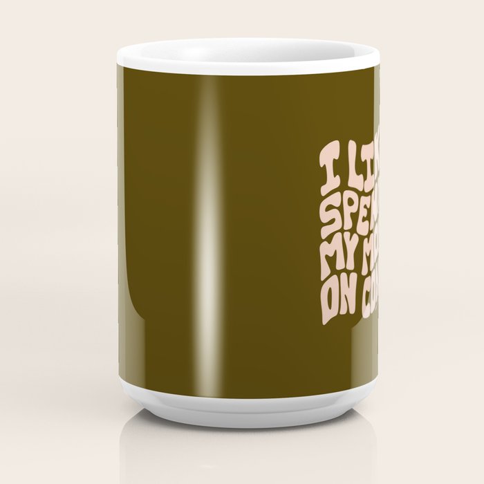 I Spend All My Money on Concerts Coffee Mug Gallery Image 4