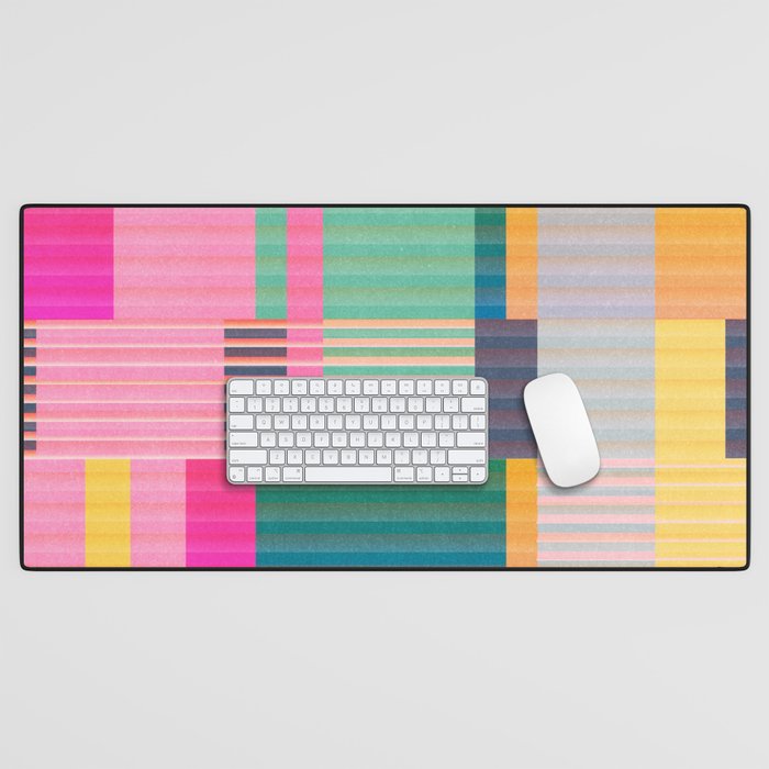 Colorful Geometric Abstract Art 22 Desk Mat Gallery Image 1