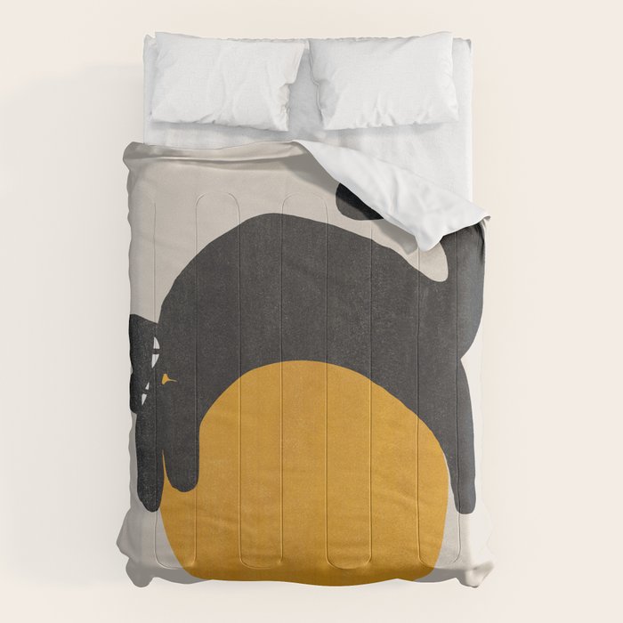 Cat with ball Comforter Gallery Image 6