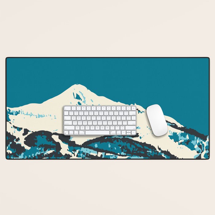 Ski Big Sky Montana Vintage Poster Desk Mat Gallery Image 1