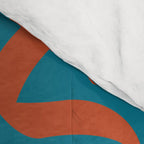 Ski Big Sky Montana Vintage Poster Comforter Gallery Image 4