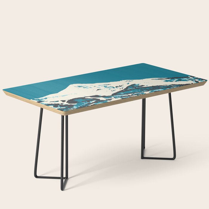 Ski Big Sky Montana Vintage Poster Coffee Table Gallery Image 1
