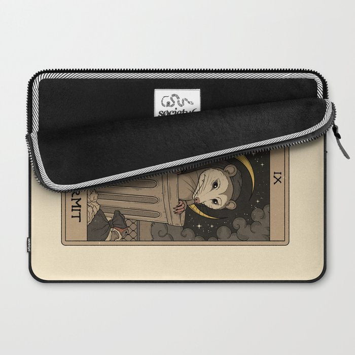 The Hermit - Possum Tarot Laptop Sleeve Gallery Image 2