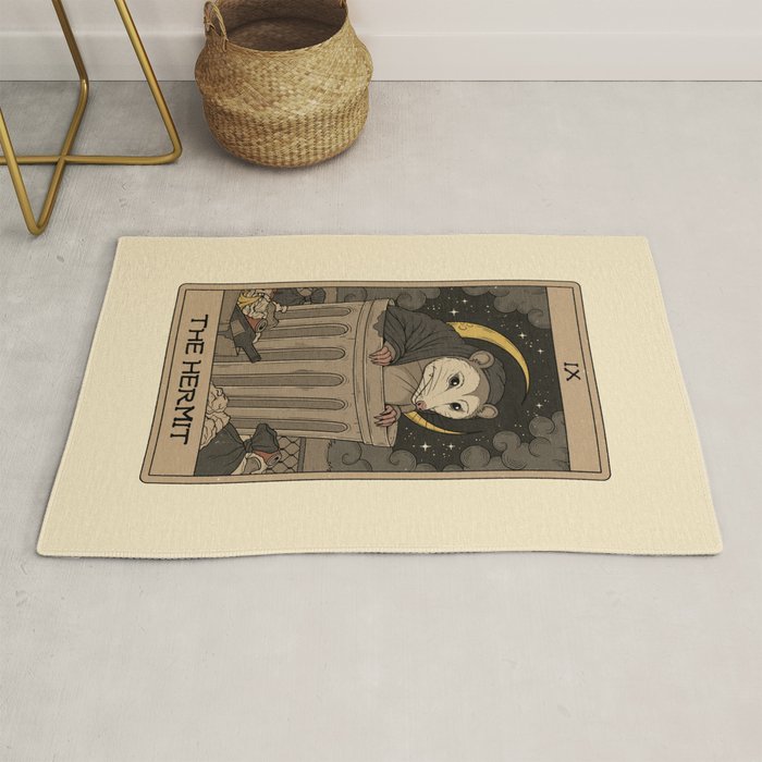 The Hermit - Possum Tarot Rug Gallery Image 1