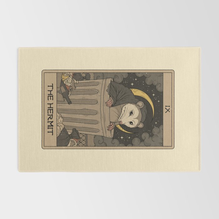 The Hermit - Possum Tarot Rug Gallery Image 2
