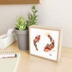 Metallic Koi II-Custom Mini Art Print Gallery Image 2