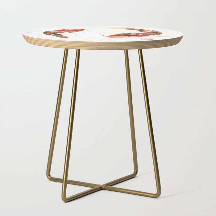 Metallic Koi II-Custom Side Table Gallery Image 1