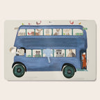 the big blue bus Cutting Board Gallery Image 1
