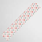 Happy Daisy Pattern, Cute and Fun Smiling Colorful Daisies Table Runner Gallery Image 3