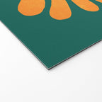 Pine Green & Tangerine: Matisse Paper Cutouts 01 Welcome Mat Gallery Image 2