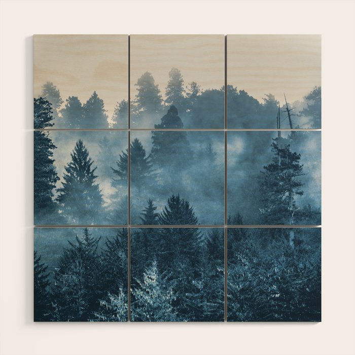 Blue Forest Melody  - 18/365 Wood Wall Art Gallery Image 1