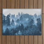 Blue Forest Melody  - 18/365 Outdoor Rug Gallery Image 1