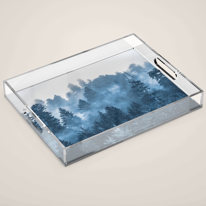 Blue Forest Melody  - 18/365 Acrylic Tray Gallery Image 1