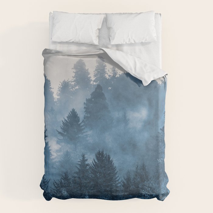Blue Forest Melody  - 18/365 Duvet Cover Gallery Image 1