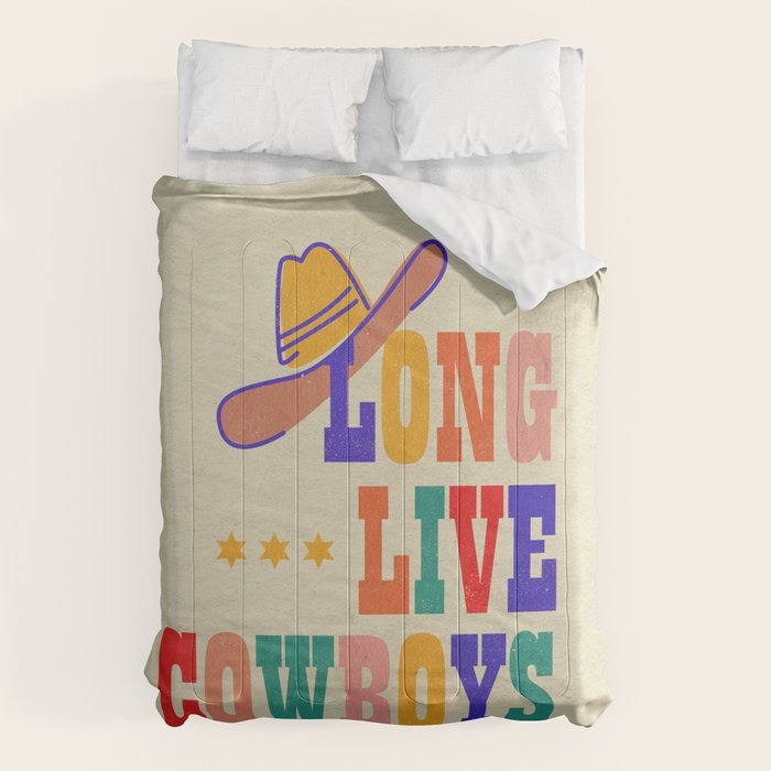 LONG LIVE COWBOYS Comforter Gallery Image 6