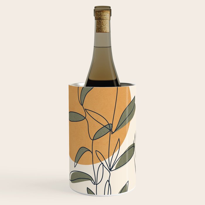 Minimal Line Young Leaves Wine Chiller Gallery Image 1