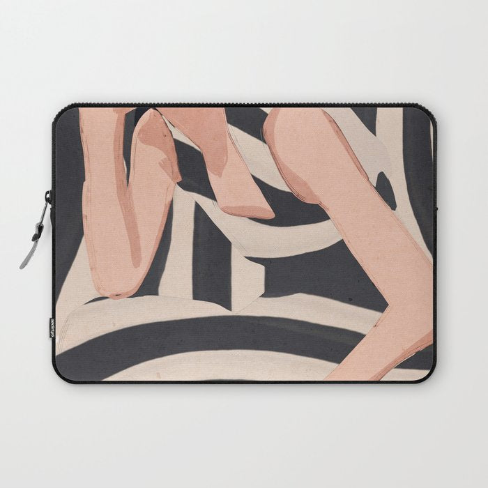 Striped Presence Laptop Sleeve Gallery Image 1