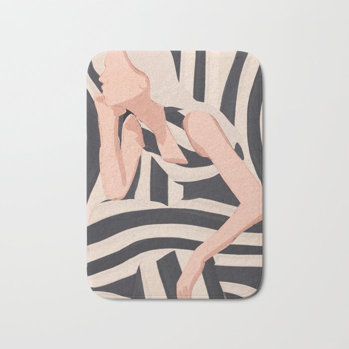 Striped Presence Bath Mat Gallery Image 1