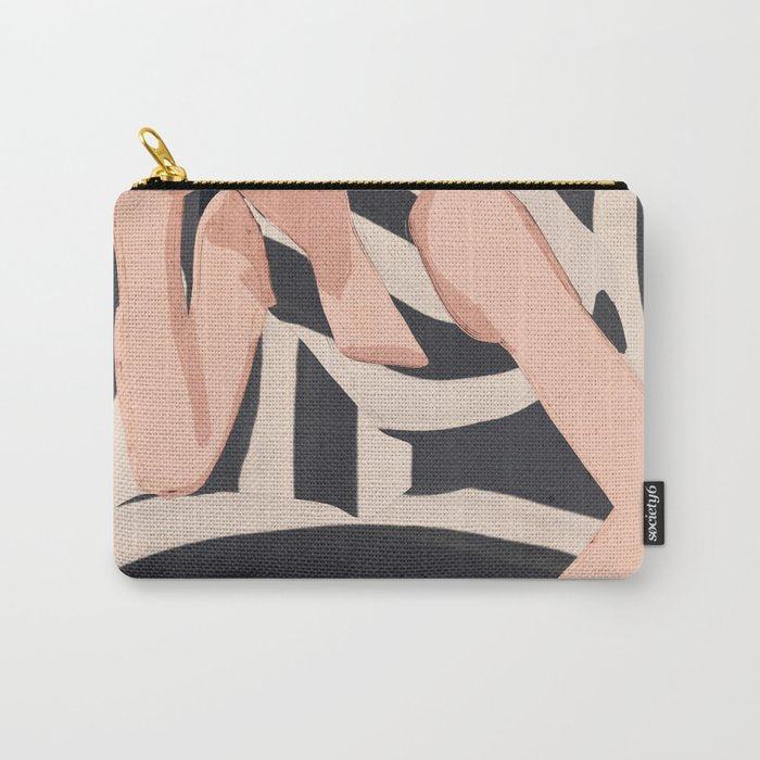 Striped Presence Carry All Pouch Gallery Image 1