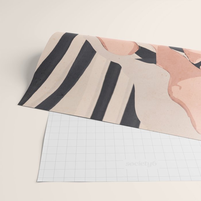Striped Presence Wrapping Paper Gallery Image 2