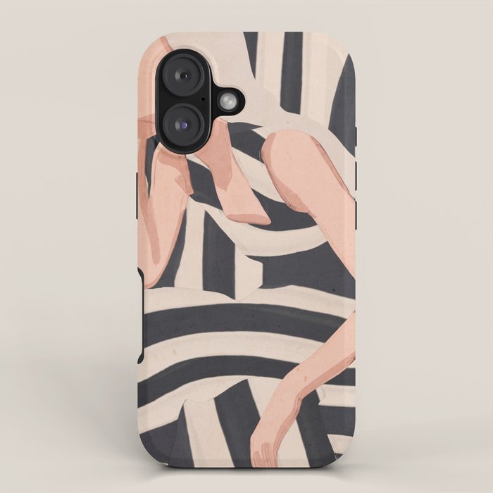 Striped Presence iPhone Case Gallery Image 1