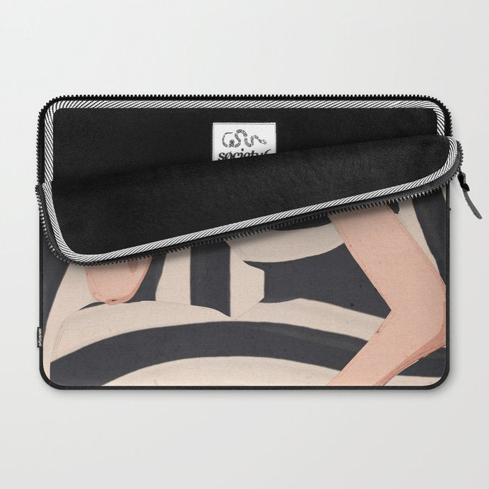 Striped Presence Laptop Sleeve Gallery Image 2