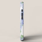 Elegant lavender lilac watercolor hydrangea floral iPhone Case Gallery Image 2