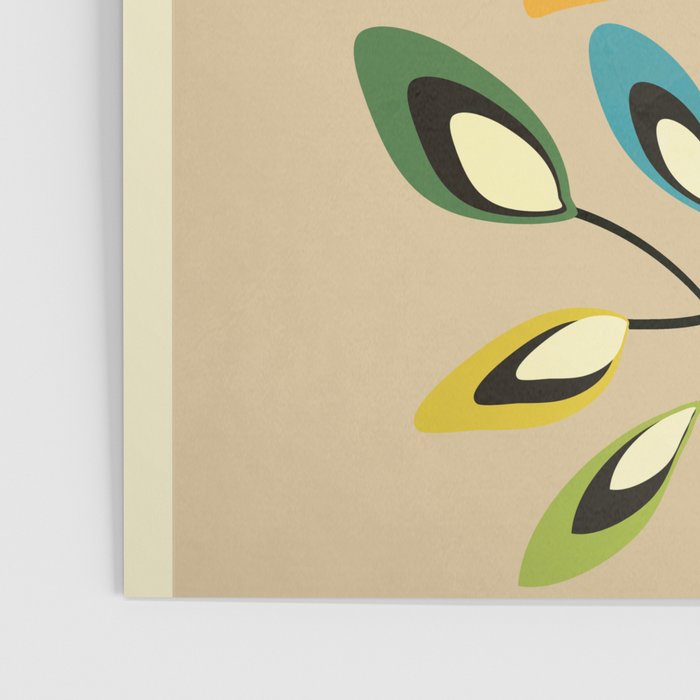 Mid-Century Abstract Branch 02 Poster Gallery Image 3