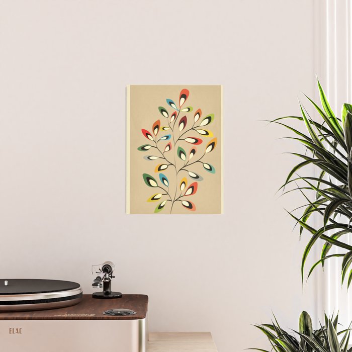 Mid-Century Abstract Branch 02 Poster Gallery Image 2