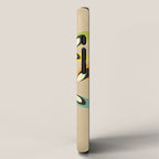 Mid-Century Abstract Branch 02 iPhone Case Gallery Image 2