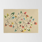 Mid-Century Abstract Branch 02 Rug Gallery Image 2