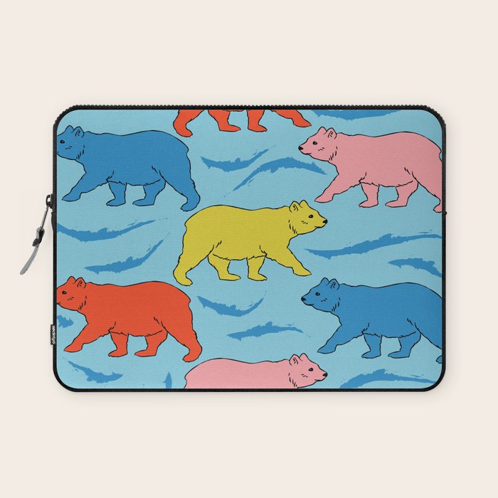 Fun Bears Laptop Sleeve Gallery Image 1
