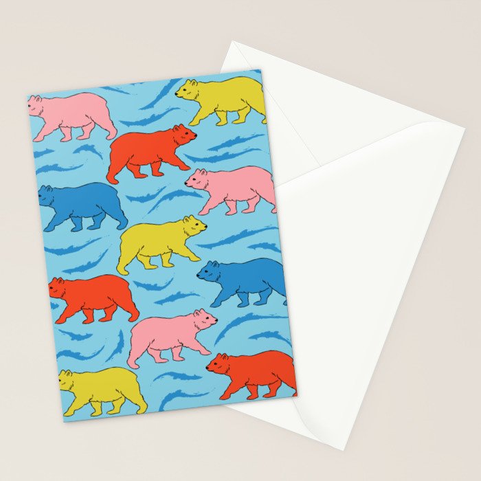 Fun Bears Stationery Card Gallery Image 2