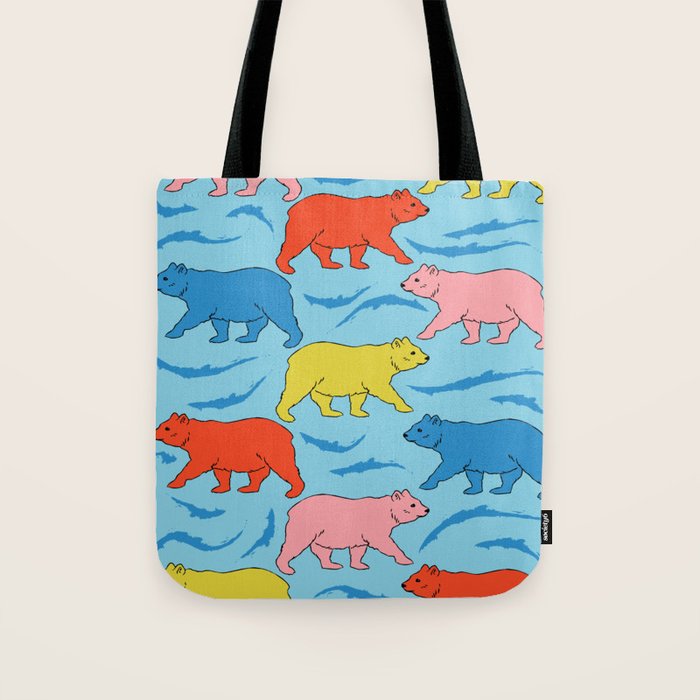 Fun Bears Tote Bag Gallery Image 1