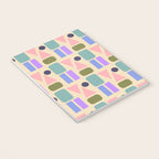 Mid-century Geometric Color Fun Notebook Gallery Image 3